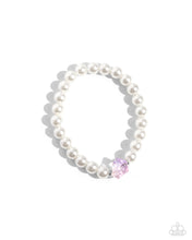 Load image into Gallery viewer, Cubed Charm Purple Bracelet