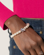Load image into Gallery viewer, Cubed Charm Purple Bracelet