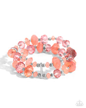Load image into Gallery viewer, Faceted Fairy Tale Orange Bracelet