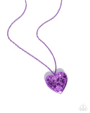 Load image into Gallery viewer, Valentines View Purple Necklace