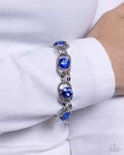 Load image into Gallery viewer, Serrated Secret Blue Bracelet
