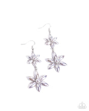 Load image into Gallery viewer, Pearl Posy Silver Earring