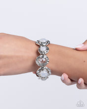 Load image into Gallery viewer, Hammered High White Bracelet