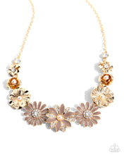 Load image into Gallery viewer, Garden Gesture Brown Necklace