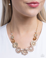 Load image into Gallery viewer, Garden Gesture Brown Necklace