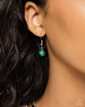 Load image into Gallery viewer, Striped Season Green Necklace