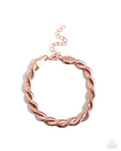 Load image into Gallery viewer, Tasteful Twists Copper Bracelet