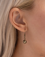 Load image into Gallery viewer, Hammered Horoscope Brass Necklace