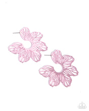 Load image into Gallery viewer, Floral Fame Pink Earring
