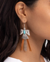 Load image into Gallery viewer, Southwestern Selfie Blue Earring