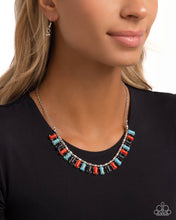 Load image into Gallery viewer, Stony Shimmer Red Necklace