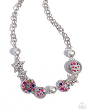 Load image into Gallery viewer, Starry Shopaholic Pink Necklace
