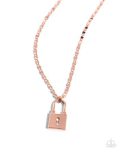 Load image into Gallery viewer, Locked Lesson Copper Necklace