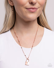 Load image into Gallery viewer, Locked Lesson Copper Necklace