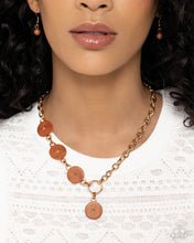 Load image into Gallery viewer, Savory Stone Brown Necklace