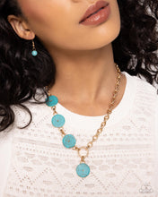 Load image into Gallery viewer, Savory Stone Gold Necklace