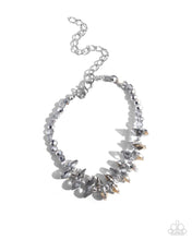 Load image into Gallery viewer, Flickering Facade Silver Bracelet