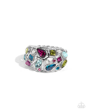 Load image into Gallery viewer, Abstract Accuracy Pink Skinny Band Ring