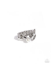 Load image into Gallery viewer, Princess Pairing White Skinny Band Ring