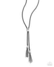 Load image into Gallery viewer, Tassel Thrill Black Necklace