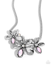 Load image into Gallery viewer, Twirling Triad Pink Necklace