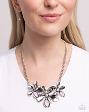 Load image into Gallery viewer, Twirling Triad Pink Necklace