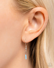 Load image into Gallery viewer, Spiral Safari Blue Necklace