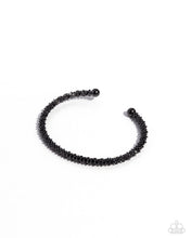 Load image into Gallery viewer, Twisted Trenchant Black Cuff