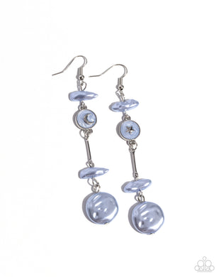 Blissful Balance Blue Earrings