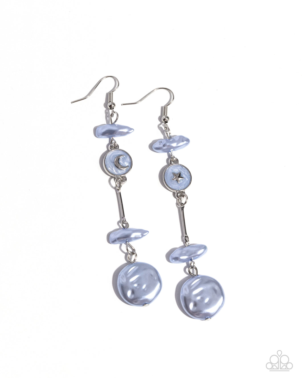 Blissful Balance Blue Earrings