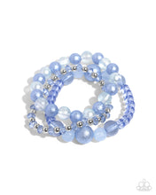Load image into Gallery viewer, Shattered Stack Blue Bracelet