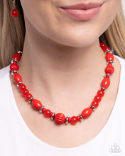 Load image into Gallery viewer, Confidence Cache Red Necklace
