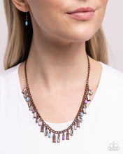 Load image into Gallery viewer, Dripping in Drama Copper Necklace