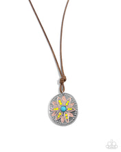 Load image into Gallery viewer, Mandala Marvel Yellow Necklace