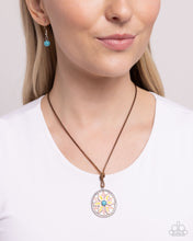 Load image into Gallery viewer, Mandala Marvel Yellow Necklace