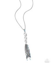 Load image into Gallery viewer, Stacked Standpoint Blue Necklace