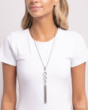 Load image into Gallery viewer, Stacked Standpoint Blue Necklace