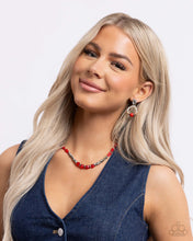 Load image into Gallery viewer, Dainty Diversity Red Necklace