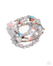 Load image into Gallery viewer, Cloudy Chic Silver Bracelet