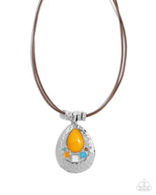 Load image into Gallery viewer, Admirably Artisan Yellow Necklace