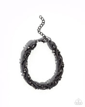 Load image into Gallery viewer, Coiled Champion Black Bracelet