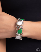Load image into Gallery viewer, SHELL-To-Do Green Bracelet