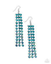 Load image into Gallery viewer, Ombré Occupation Blue Earrings