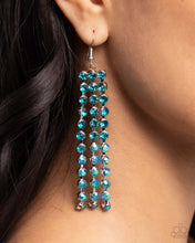 Load image into Gallery viewer, Ombré Occupation Blue Earrings