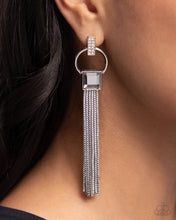Load image into Gallery viewer, Softly Streamlined Silver Earrings
