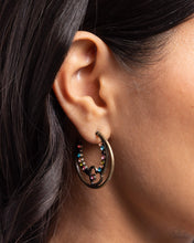Load image into Gallery viewer, Sympathetic Sweetheart Brass Earrings
