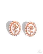 Load image into Gallery viewer, Rosy Relic Copper Post Earrings