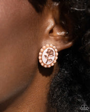 Load image into Gallery viewer, Rosy Relic Copper Post Earrings