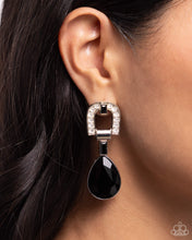 Load image into Gallery viewer, In ARCHING Order Black Earrings