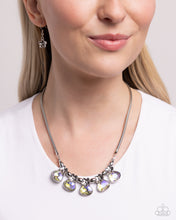 Load image into Gallery viewer, Teardrop Tribute Yellow Necklace